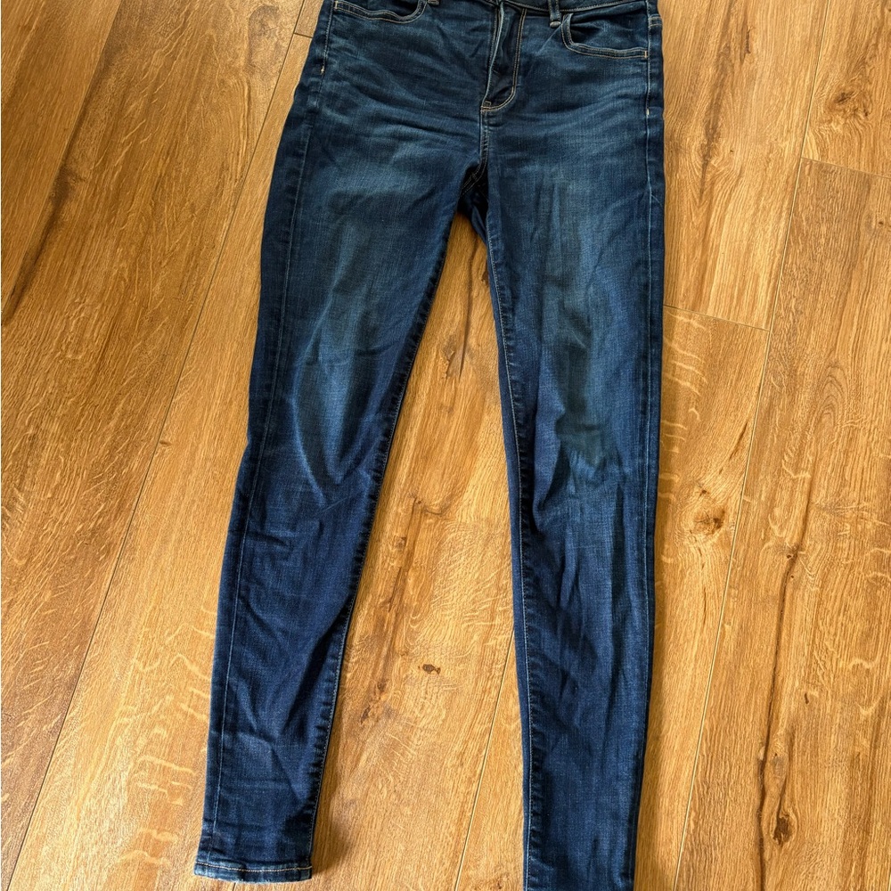 American Eagle Outfitters Dark Indigo Skinny Jeggings